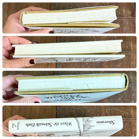 Where the Sidewalk Ends Shel Silverstein 1974 Hardback book with dust cover - Picture 2 of 16